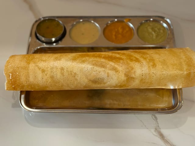Plain Dosa.