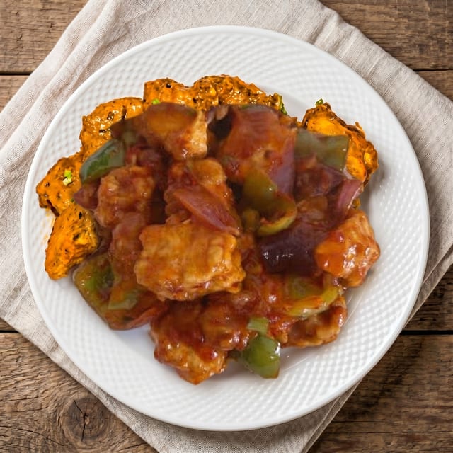 Chili Paneer.