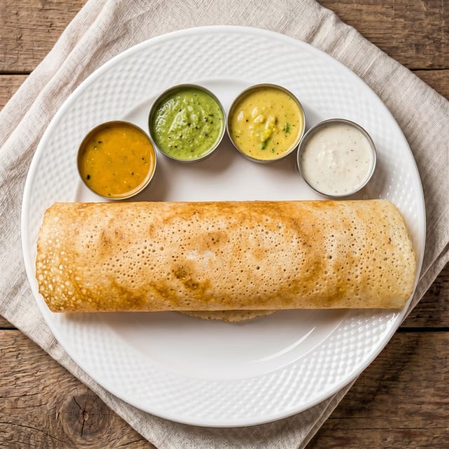 Plain Dosa.
