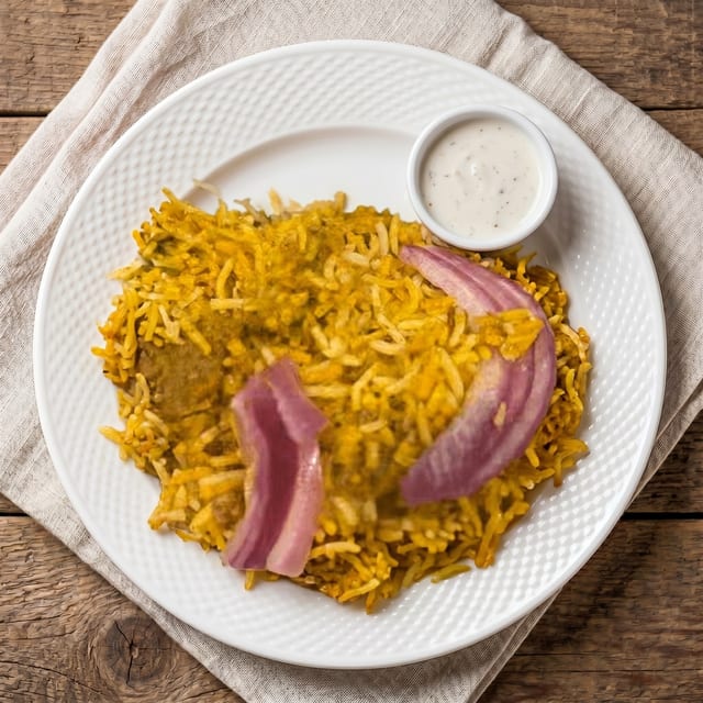 Thalapakatti Goat Biryani.