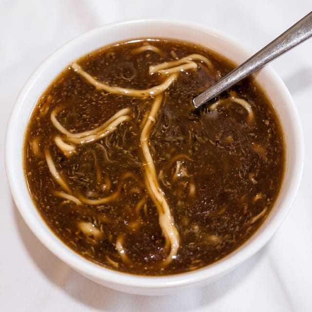 Veg Manchow Soup.