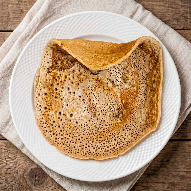 Set Dosa with Chicken Curry.