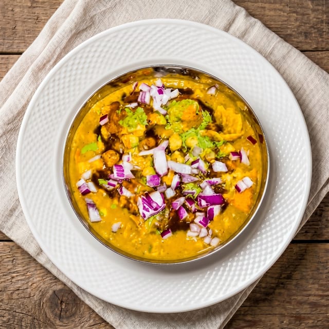Samosa Chaat.