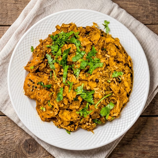 Chicken Kottu Parotha.